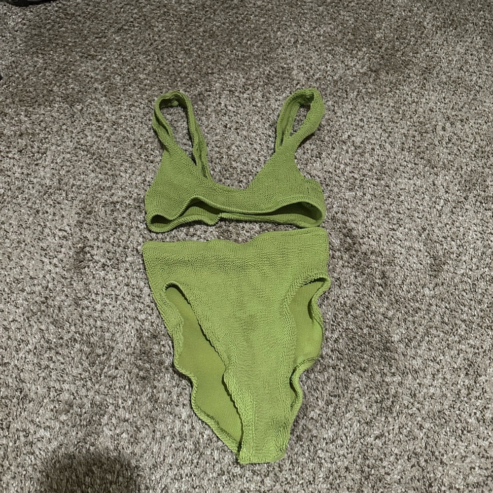 Youswim Eva High Waisted Two-Piece in Fern